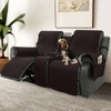 Loveseat Recliner Cover with Center Console, 100% Waterproof Pet Cover