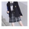 ANGELCITY High School Uniform Jacket, School Blazer, Formal Suit, Girls,