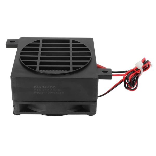 PTC Car Fan Heater 24V 100W Fast Heating Compact Size Long Life Nylon Housing for Safety