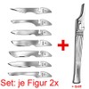 12x BAYHA Sterile Scalpel Blades – Sterile and Individually Packaged,