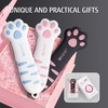 MEOWKIT Cat Paw Box Cutter Retractable with Cat Paw Handle,