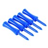 Golf Tees, 100pcs 68mm Plastic Golf Tees Portable Step Down