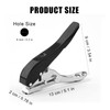 Paper Puncher, 8mm / 6/15 Inch Handheld Single Hole Punch