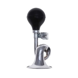 BESPORTBLE Bugle Horn Retro Clown Horn Classic Vintage Metal Twist Loudspeaker Siren Hooter Snail Air Horn for Vehicles Bicycles Golf Cart