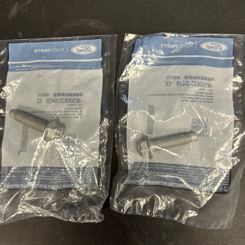 Ford 2 packs of Ford factory original hardware bolt W500635-S439
