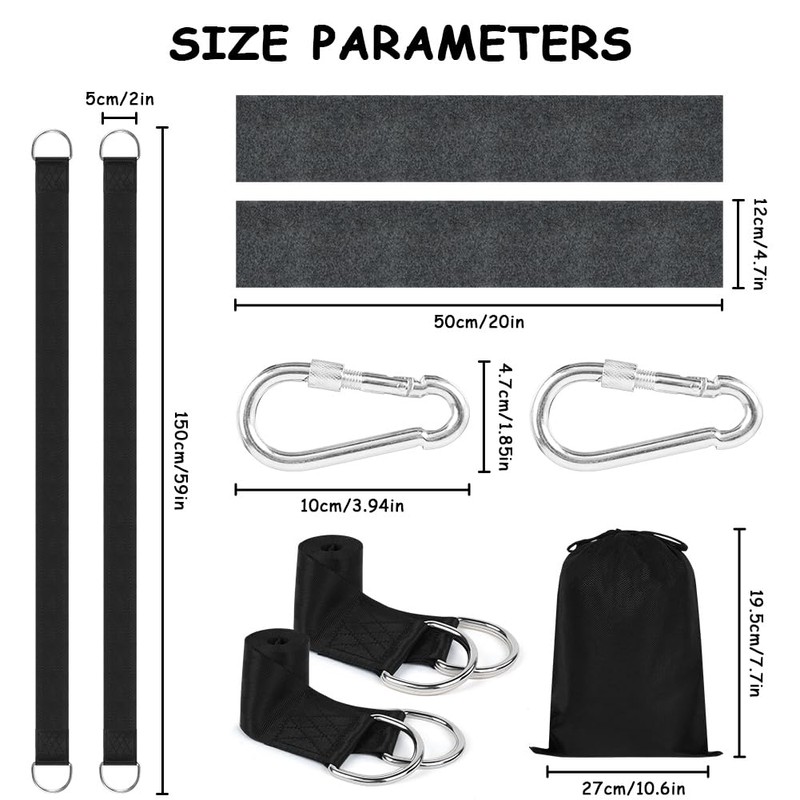 flintronic Swing attachment, hammock attachment set, hanging chair attachment with