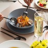 Homelux Theory 18/10 Stainless Steel Silverware Set, 2 Sets of