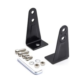 LED Work Light Bar Mounting Brackets, 2Pack Universal Adjustable Mounting Bracket Holders for LED Light Bars