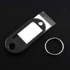 SaveSooo Tag Keychain, Keychain, Key Tag, Keychain, Name Tag, Plastic,