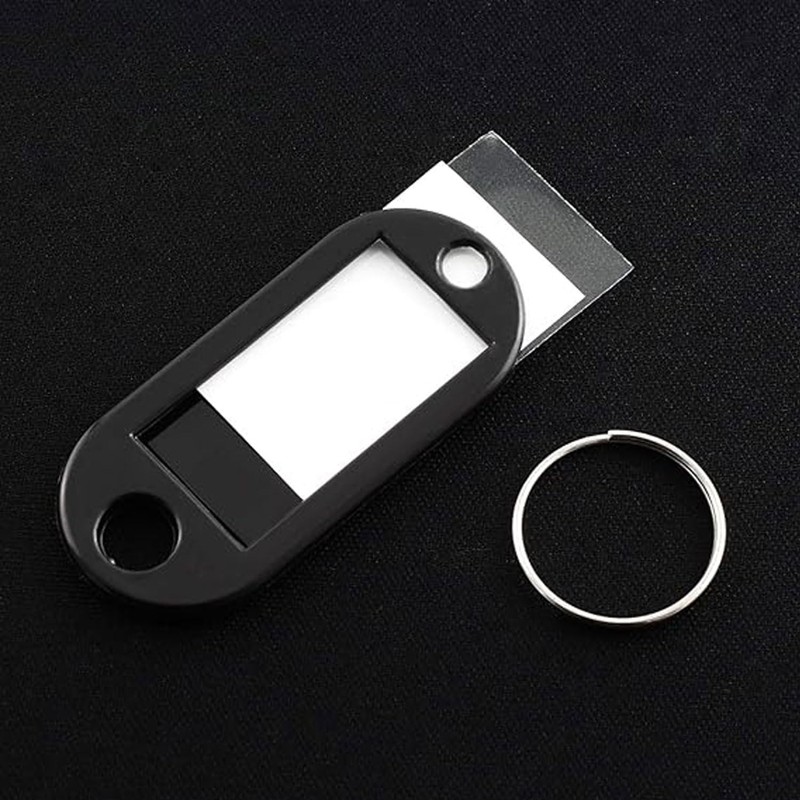 SaveSooo Tag Keychain, Keychain, Key Tag, Keychain, Name Tag, Plastic,