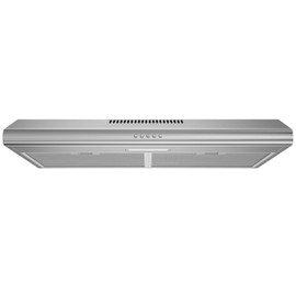 FIREGAS Under Cabinet Range Hood 30 Inch, Ducted/Ductless Convertible Vent Hood with 250 CFM, 3-Speed Fan, Energy-Efficient LED Lights for Kitchen Stove Ventilation