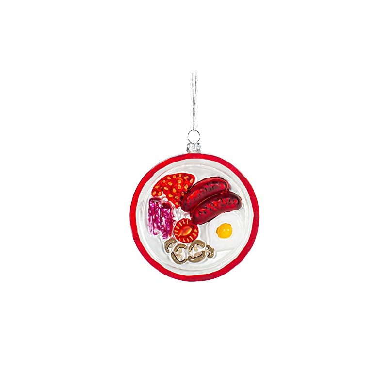 Sass & Belle English Breakfast Shaped Bauble