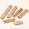 6 Pack Solid Wooden Cabinet Handles Cupboard Drawer Pull 128mm