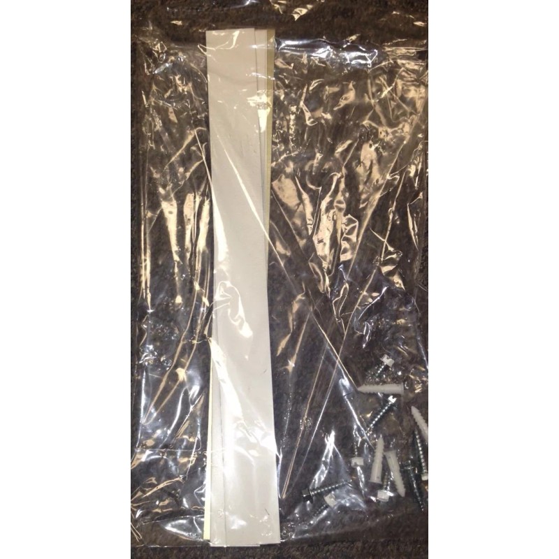 Downspout Straps ALUMINUM WRAP AROUND RAIN GUTTER DOWNSPOUT STRAPS 2x3