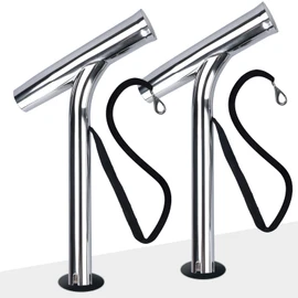 Rod Holder Outrigger for Fishing Marine Grade Stainless Steel (2 Pack)