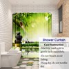 Neween Shower Curtains 3D Digital Printed Waterproof Bathroom Curtain Polyester