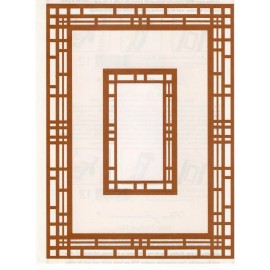 Mrs. Grossman’s 5 Mrs Grossman Picture This Gold Art Deco Frame Paper Whispers Stickers