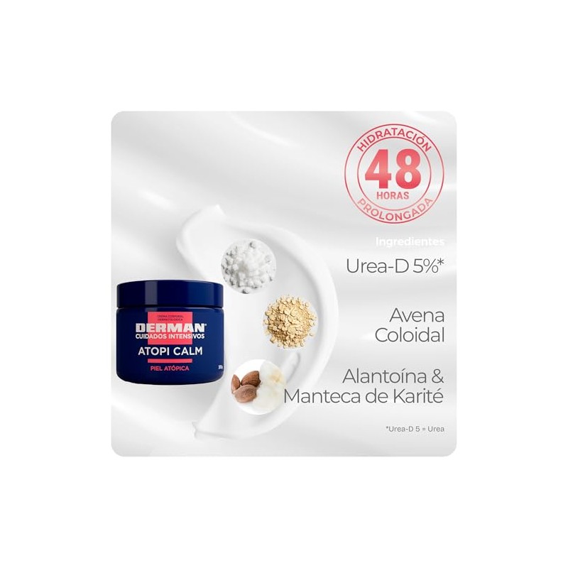 Derman Atopi Calm Crema Corporal │ Urea-D 5% + Avena