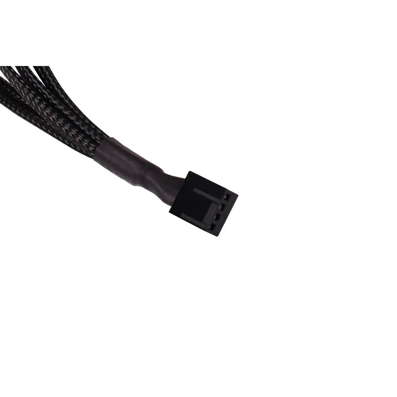 Alphacool Y-Splitter 4-Pin to 4x 4-Pin PWM, 15 cm, Black