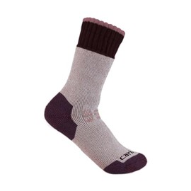 Carhartt Women's Heavyweight Synthetic-Wool Blend Boot Sock, Georgia Peach, Large