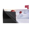 ALAZA Christmas Snowman Magnetic Mailbox Cover MailWraps Garden Yard Home