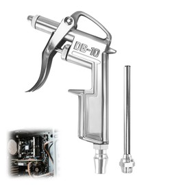 AHRLIC Air Blow Gun - High-Pressure Pneumatic Air Tools with 1/4" NPT & BSP Connectors for Air Compressor Accessories, Pistol-Grip Design for Efficient Air Blowing