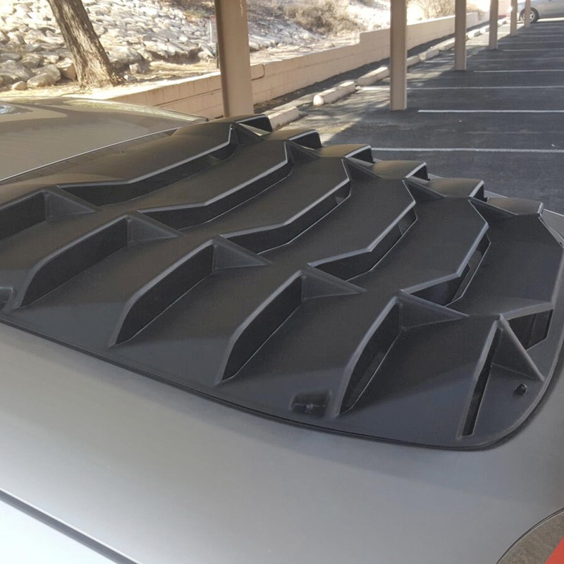 Kojem Rear Window Louver Compatible with 2009-2020 Nissan 370Z Coupe