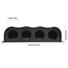 Universal 4 Hole Gauge Mount Holder Quad Meter Pod 52mm/2in