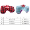 GOTOTOP 2Pcs Small Pet Harness with Bowknot and Bell Decor,