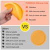 2 Pack Silicone Replacement Lids Only Fit for Pyrex 7401-S