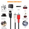 DIN 5 Pin to RCA Cable, tunghey 5-Pin Din Male