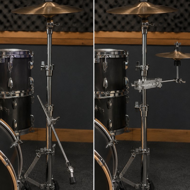 Adjustable Quick Release Cymbal Stand Clamp Holder for Drummers –
