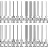 24 Piezas Agujas Dosificadoras 1 Pulgada Conector Luer de Punta