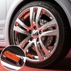 MEAJOO 8PCS Bullet Tire Valve Stem Caps, Anodized Aluminum with