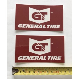 Unbranded 2 GT GENERAL TIRE DECALS STICKERS offroad racing overland adventures camping rv