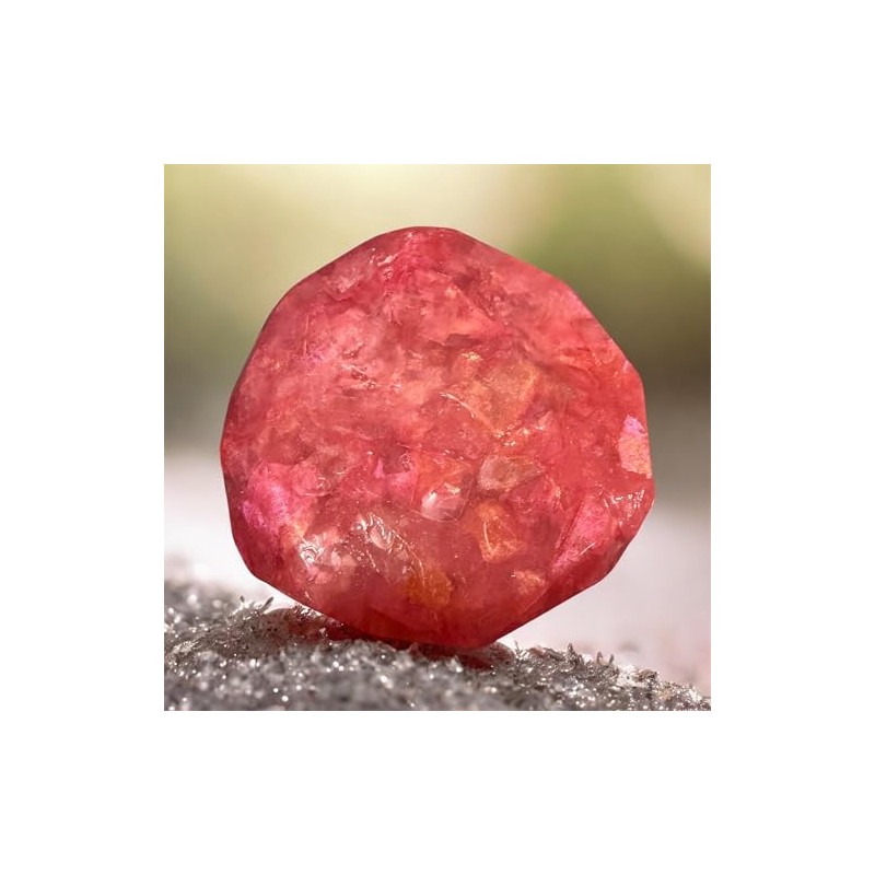 Genérico Jabón de Roca de Cuarzo Rosa, Forma de Piedra