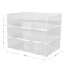 Martha Stewart Brody Desktop Storage Organizer, Stack and Slide Plastic