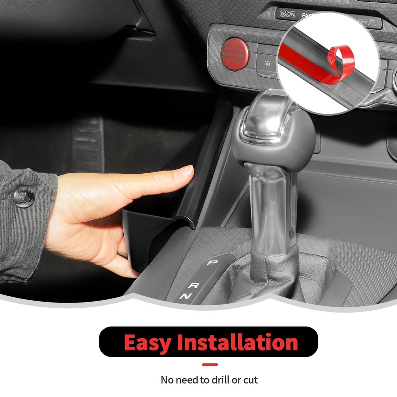 RT-TCZ Center Console Gear Shift Storage Box Tray Organizer Accessories