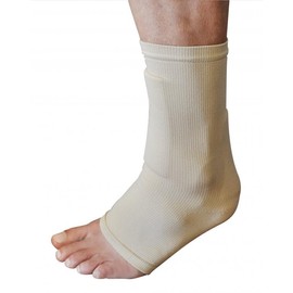 AT Surgical Achilles and Shin Gel Padding Protection Compression Sleeve for Bursitis, Tendonitis, Tenderness - Large (2)