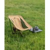 iClimb Low Ultralight Compact Camping Folding Chair with Side Pocket