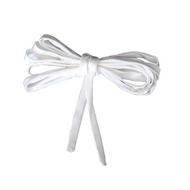 QRBTSCL Women's Tie Back for Wedding Bridal Gown Replaces Zipper or Buttons Adjustable Lace up 150" Ivory