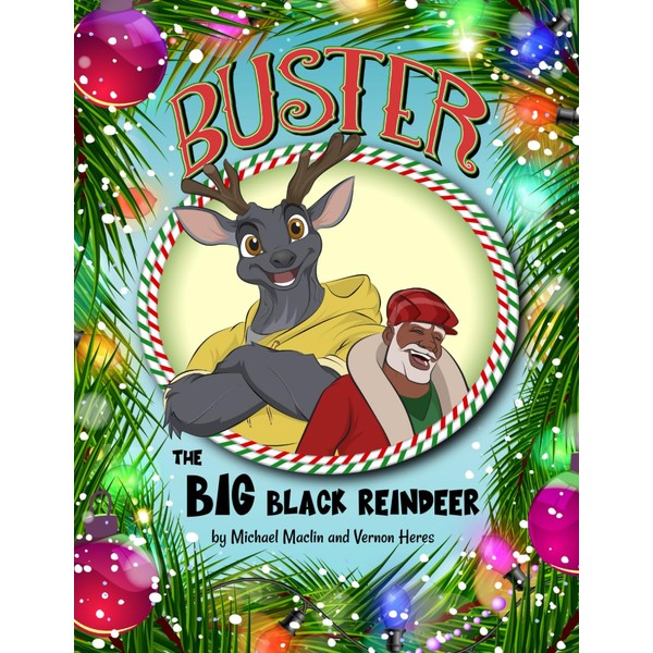 Buster the Big Black Reindeer