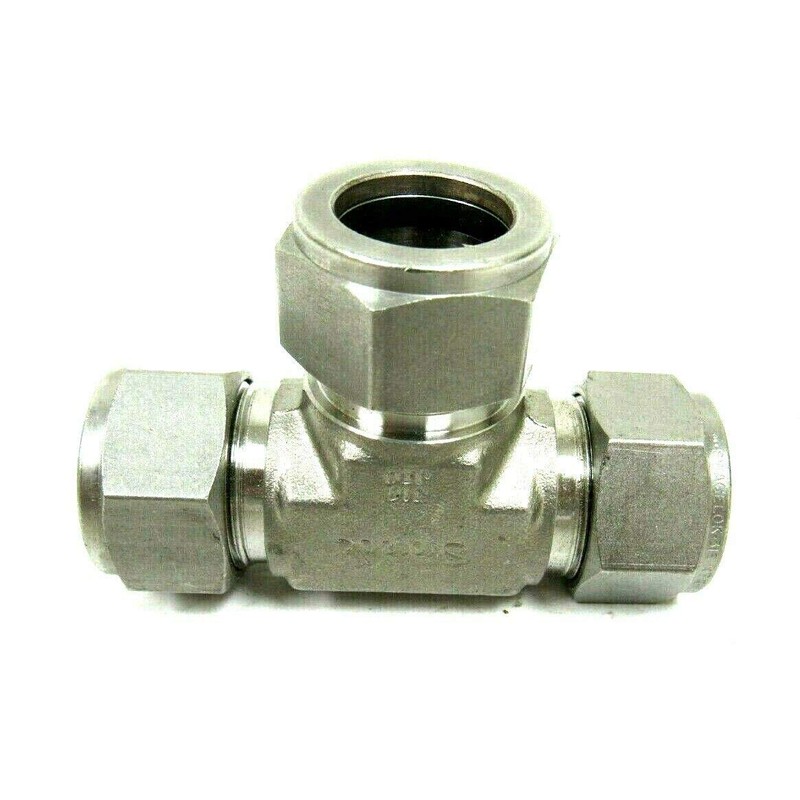 SWAGELOK SS-600-3 3/8" TUBE OD, STAINLESS STEEL, TUBE FITTING, UNION