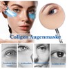 Soleneva 6PCS Set Kollagen Augenpads, Augenpads Hyaluron Gegen Augenringe und