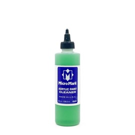 Micro-Mark Acrylic Paint Cleaner for Hobby Paints, 200ml, Non-Toxic and Made in the USA