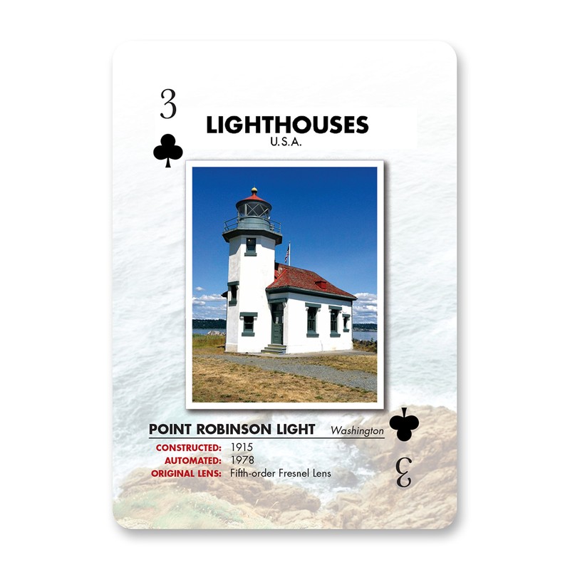 Lighthouses U.S.A Playing Cards (1st Edition)