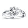 Molioaki Women's Engagement Ring 925 Silver Wedding Rings Women Diamond