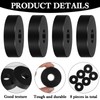 Thick Rubber Washers Round Spacers 1.5" OD 0.5" Inner Diameter