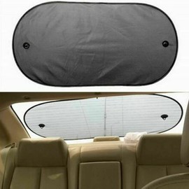 MASO Universal Sunshade for car, Rear Window Sun Visor Blind with Suction Cup, for Children/Baby/Pets Sun
