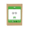 sourcing map 10Pcs 5/16"-18 Nylon Insert Hex Lock Nuts, 304